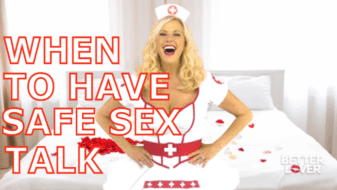 when to have safe sex talk