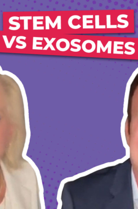 Stem Cells vs Exosomes -YT Thumbnail